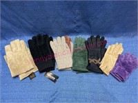 8 pairs of gloves (nice)