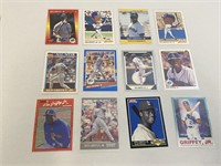 Ken Griffey Jr Baseball Card LOT