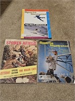 Lot of 3 Vintage Sports Magazines