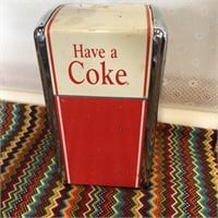 Vintage Coca-Cola Table Top Napkin Dispenser