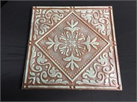 Decorative metal tiles