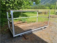 Fork-lift Manlift, aluminum- 14'X9'