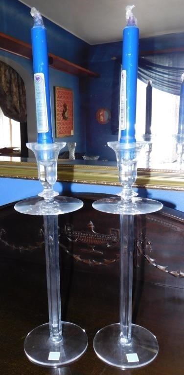 Louise Kennedy Tipperary Irish Crystal Candlestick