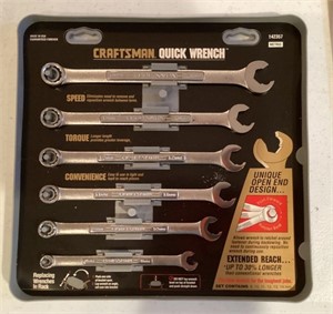 Craftsman quick wrench set
