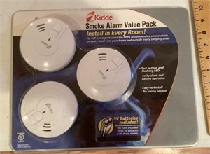 NEW smoke alarm 3-pack