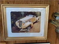 1935 Auburn Speedster Framed Print
