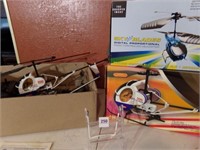 RC Helicopters, 2 boxes
