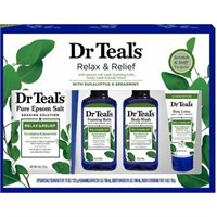 $31  Dr Teal's Eucalyptus Bath & Body Set 4pc