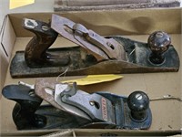 2-HAND WOOD PLANES - STANLEY & CRAFTSMAN