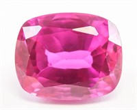 13.60ct Cushion Cut Pink Natural Ruby GGL