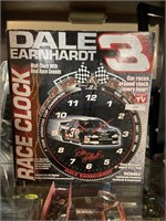 Dale Earnhardt clock