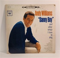 Andy Williams Danny Boy LP Album Vintage