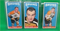 3x 1964-65 Topps Tall Boys Bruins Oliver Green