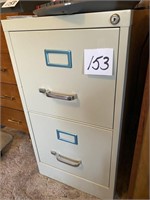 2 DRAWER LEGAL SIZE FILE CABINET