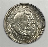 1951 Washington Carver Commem Silver Half BU