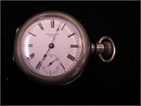 An open faced pocket watch marked Standard U.S.A.