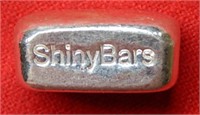 Shiny Bars 1 Troy Ounce Silver Bar