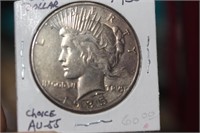1935 Peace Silver Dollar