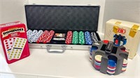 Texas Hold Em Poker Chip Set in Metal Case