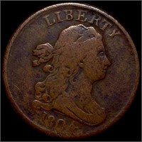 1804 Drapped Bust Large Cent NICELY CIRCULATED