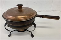 Vintage Italy Made Chafing Dish
