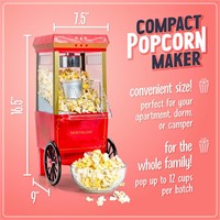 Nostalgia Hot Air Popcorn Machine