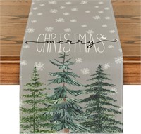 Merry Christmas Table Runner x2