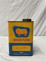 Golden Fleece quart oil tin