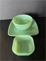 Jadeite Dish, Bowl & Plate