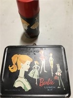 BARBIE Metal Lunch Box with Thermos