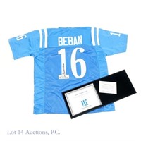 Gary Beban Signed UCLA Jersey (Schwartz Authentic)