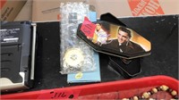 ELVIS POSKET KNIFE AND LOTO WATCH