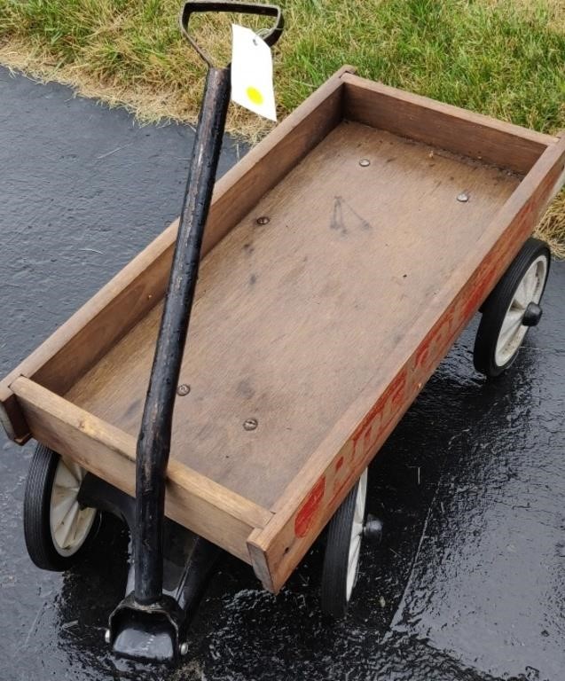 Rocket Wooden Wagon