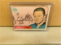 1968-69 OPC Wally Boyer #105 Hockey Card