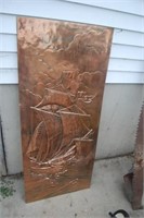 Copper Skin over Fiberglass Backing