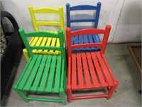 Colorful Children's Chairs
