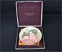 Royal Doulton EDNA HIBEL SAYURI & Child Plate