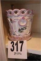 Planter Hand Painted In Portugal (Rm 7)