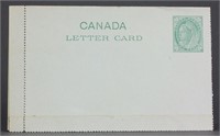 Canada Postal Stationery Card Unused