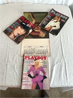 1958 Playboy Calendar. Plus 1982, And 2 1984.