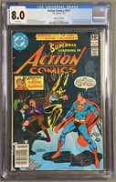 CGC 8.0 Action Comics 521 1st App Vixen