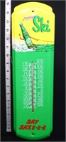 Retro Drink Ski adv thermometer
