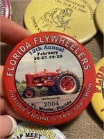 Florida flywheelers 12th annual 2004 button pin
