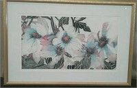 1991 Large Framed Picture, "Peonies IV", Signed