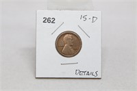 1915-d Lincoln Cent