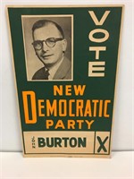 50?s NDP campaign poster