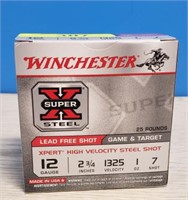 WINCHESTER 12 GA SHOT SHELLS #7, 25 RDS