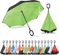 Sharpty Inverted Umbrella Black-Green