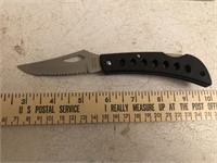 Black Handle Pocket Knife