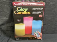 NEW Glow Candles Flameless Color Changing Candles